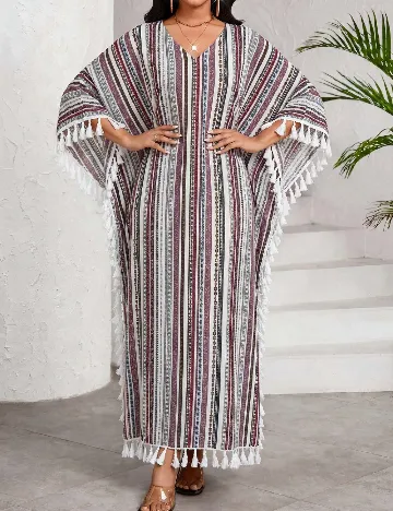 Rochie lunga SHEIN CURVE, mix culori