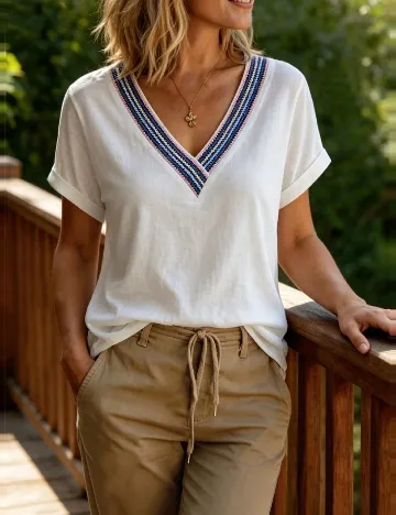 Bluza SHEIN, alb