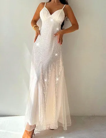 Rochie lunga SHEIN, alb