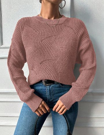 Bluza SHEIN, roz pudra
