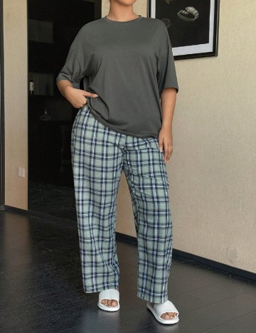 Pijama Dazy Plus Size, verde
