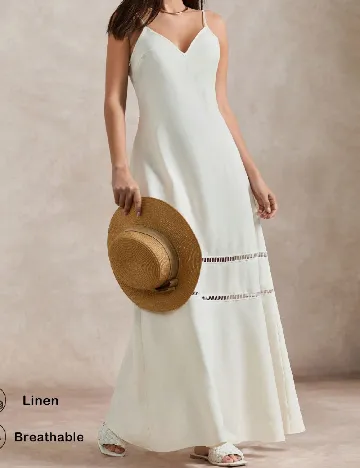 Rochie lunga SHEIN, alb