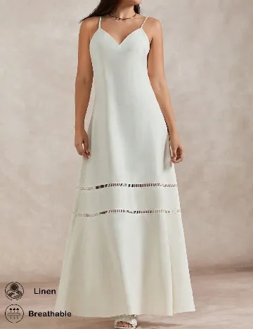 Rochie lunga SHEIN, alb