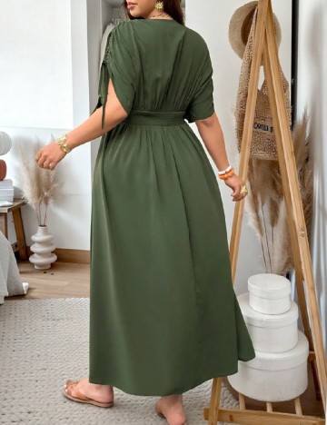 Rochie lunga SHEIN, verde