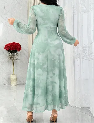 Rochie lunga SHEIN, verde