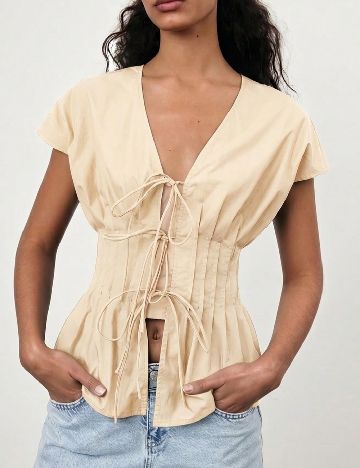 Bluza SHEIN, crem