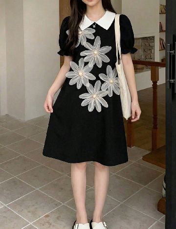 Rochie Shein Kids, negru