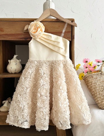 Rochie Shein Kids, crem