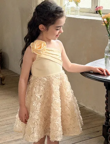 Rochie Shein Kids, crem