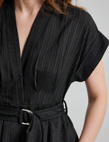 Rochie lunga Ontre, negru