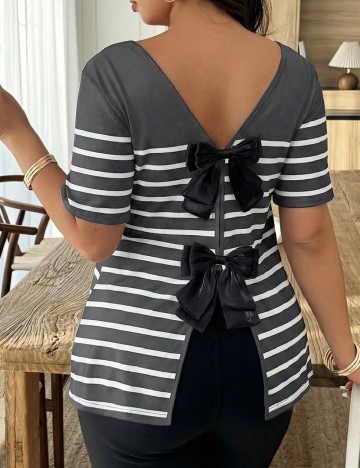 Tricou SHEIN CURVE, gri