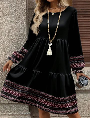 Rochie scurta SHEIN CURVE, negru