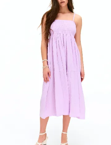 Rochie medie Fisherfield, mov