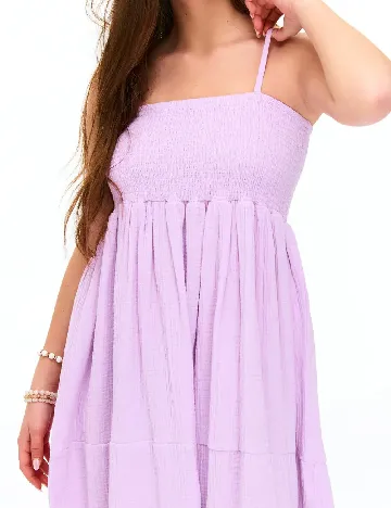 Rochie medie Fisherfield, mov