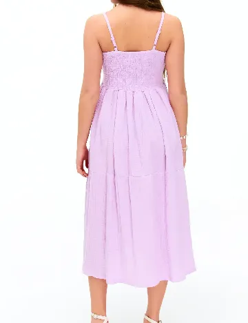 Rochie medie Fisherfield, mov
