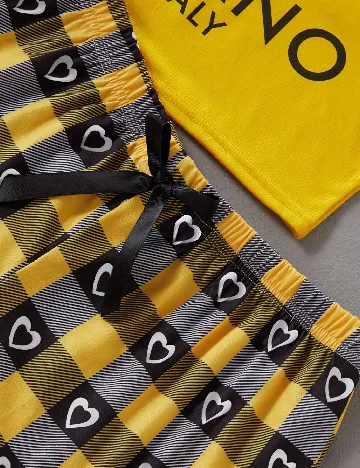 Pijama SHEIN, galben
