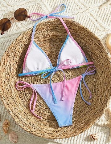 Costum de baie SHEIN CURVE, mix culori