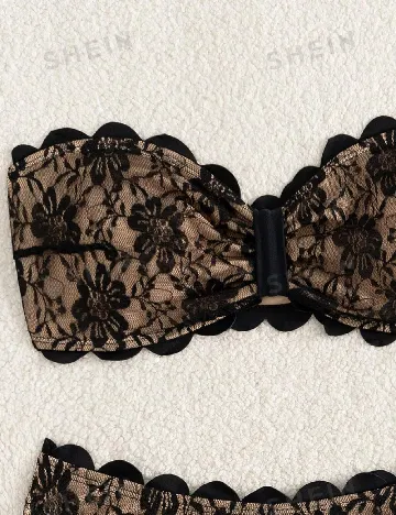 Costum de baie SHEIN, negru