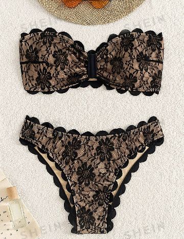 Costum de baie SHEIN, negru