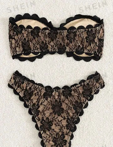 Costum de baie SHEIN, negru