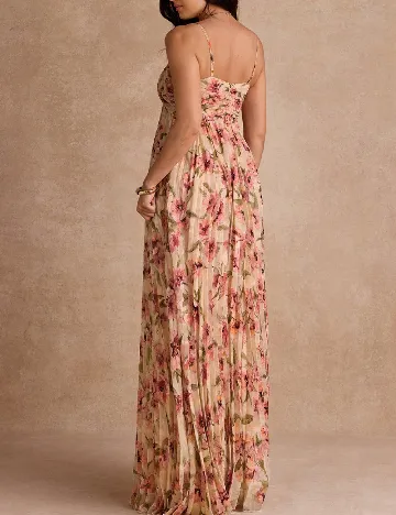 Rochie lunga SHEIN, crem