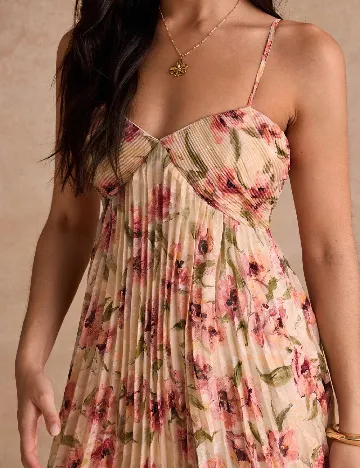 Rochie lunga SHEIN, crem