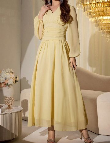 Rochie lunga SHEIN, galben