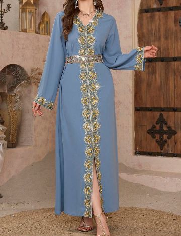 Rochie lunga SHEIN, albastru