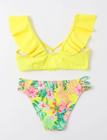 Costum de baie Shein Kids, galben