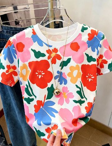 Tricou SHEIN, mix culori