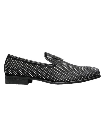 Mocasini Stacy Adams, argintiu