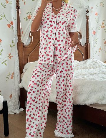 Pijama SHEIN, floral print