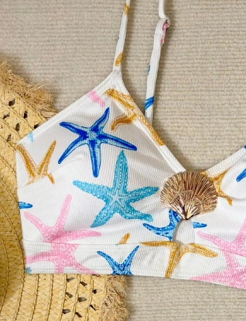Costum de baie SHEIN, mix culori
