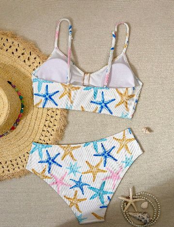 Costum de baie SHEIN, mix culori