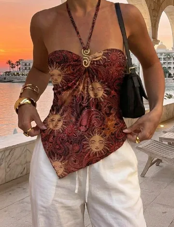 Top SHEIN, mix culori