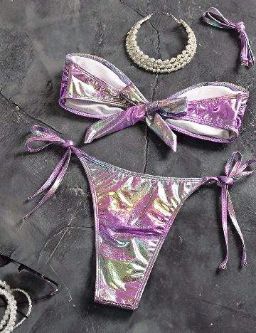 Costum de baie SHEIN, mov
