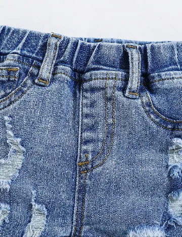 Pantaloni scurti Shein Kids, albastru
