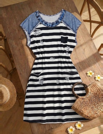 Rochie scurta SHEIN, mix culori