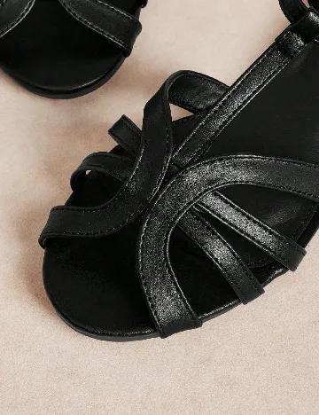 Sandale SHEIN, negru