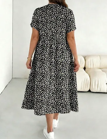 Rochie medie SHEIN CURVE, negru