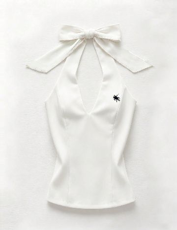 Top SHEIN, alb