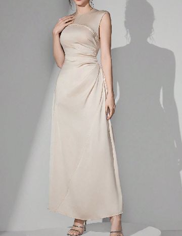 Rochie lunga SHEIN, bej