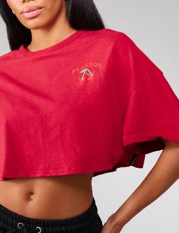 Top Missguided, rosu