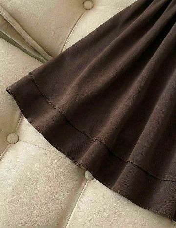 Rochie scurta SHEIN, maro