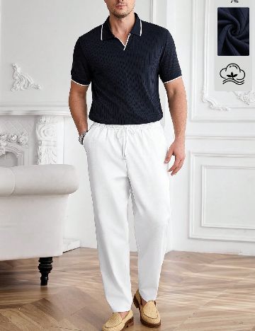 Compleu SHEIN, alb/negru