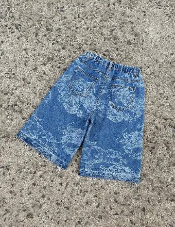 Pantaloni scurti Shein Kids, albastru