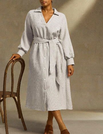 Rochie medie SHEIN CURVE, bej