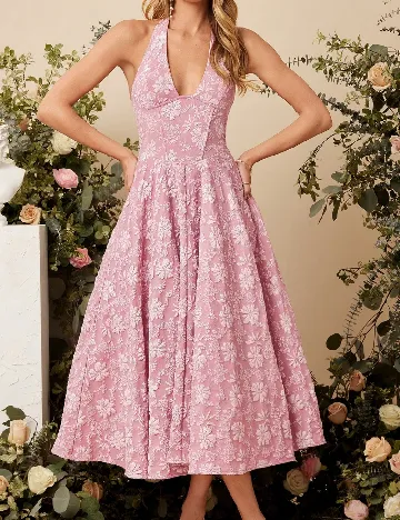 Rochie lunga SHEIN, roz
