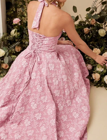 Rochie lunga SHEIN, roz