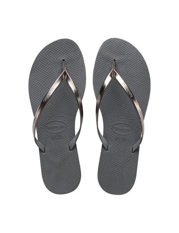 Slapi havaianas, gri
